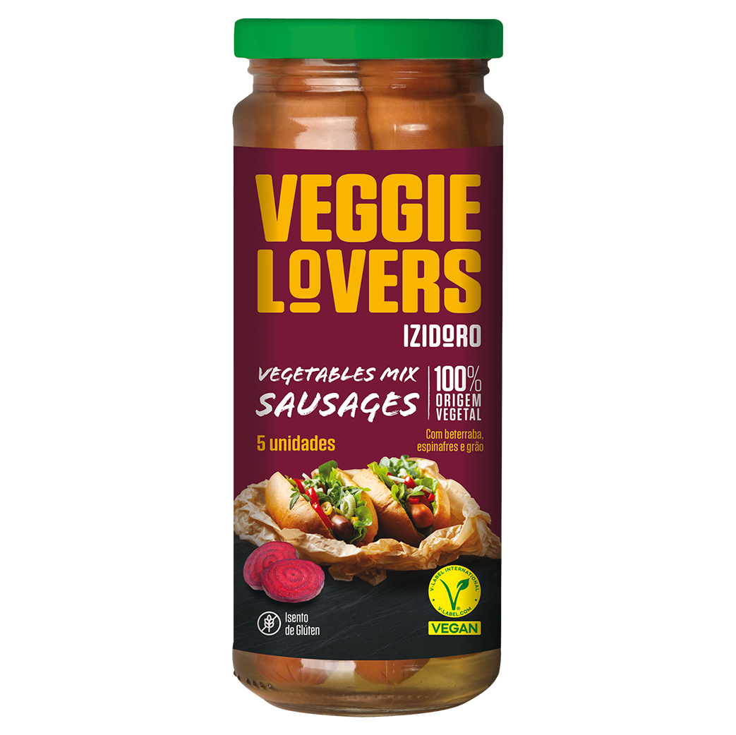 Salsichas com Vegetais