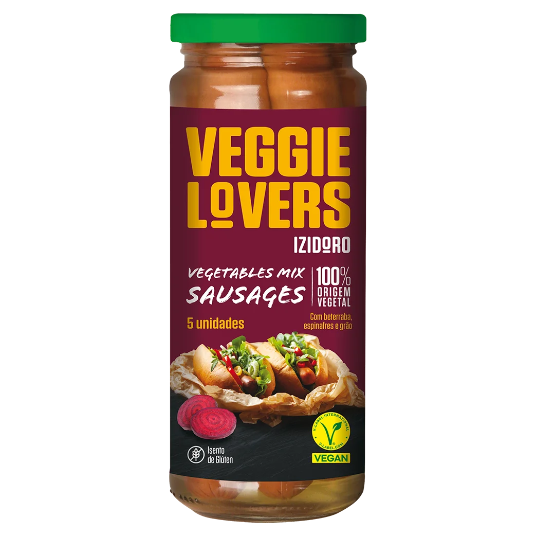 Salsichas com Vegetais