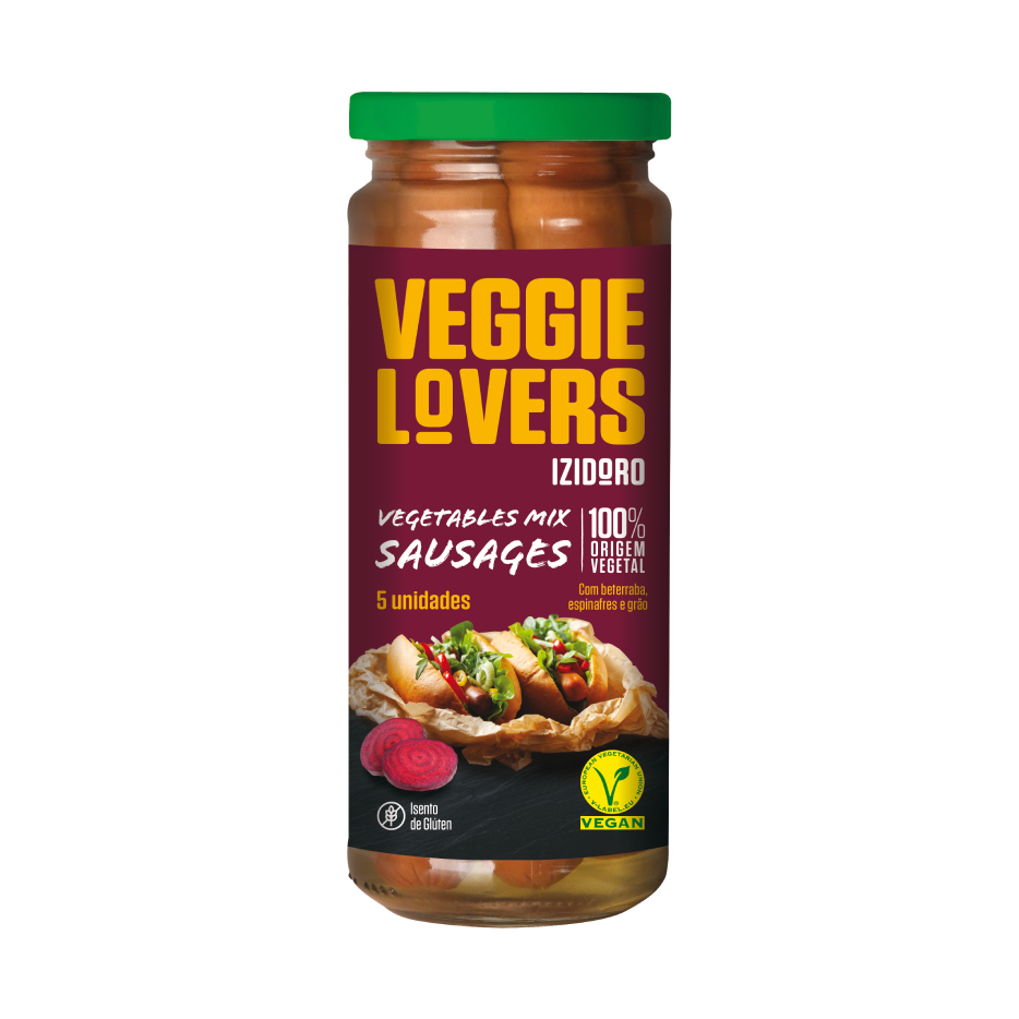 Salsichas com Vegetais